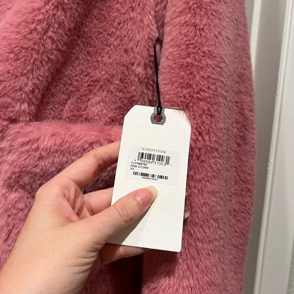 NWT Leith Fur (faux) Jacket 🩷 Size XS - Picture 7 of 9
